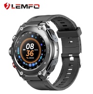 繁體中文LEMFO MP3音樂體溫血氧監測多功能手錶錄音電話手錶運動計步ai語音雙藍牙耳機5.0手錶T92手環23036