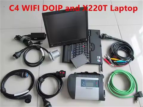 2023.09 MB SD C4 Star Diagnostic Tool DOIP With Super Engineering Software DTS/Vediam Plus X220T Tab