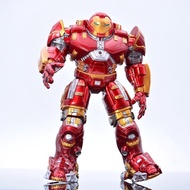 Avengers Iron Man Hulk with LED light figure toys Transformers model anime super hero Transformers gift kids action WECFML