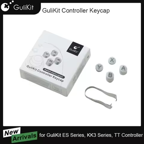 GuliKit Controller Keycap for GuliKit ES, KK3, TT Series Game Controllers B A X Y Button for Switch 