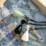 Diffuser Bottle/Essential Oil Bottle Necklace/Clock Shape