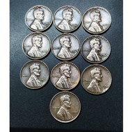 US Lincoln Memorial Penny 1 Cent 1960-1969 ( 10 Coins )