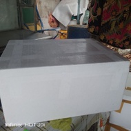 POLYSTYRENE , STROFOAM BOX  , TONG KABUS PUTIH ( TONG AIS BATU ),( TONG IKAN ).