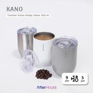 ZARGO AFTER HOURS Kano - 304 Stainless Steel Glass Tumbler Leakproof 300ml Heat Resistant 5 HOURS Co
