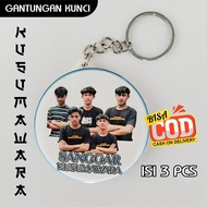 GANTUNGAN TIM KUSUMAWARA Keychain (latest - available andika) contains 3 pcs - 1 side