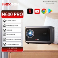(READY STOCK) NexGen N600 Pro Smart Projector 1080P Full HD | Android 13 | 500 ANSI | Auto Focus | D