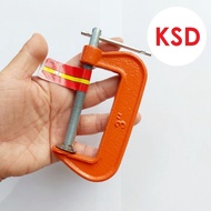 Clamp C 3 inch Vise 3" Clamp G 3 dim Welding Clamp Iron Wood 3inch 75mm 7.5 cm 7.5 75 mm 3 inch