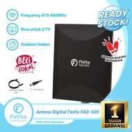 Antena 1 TV dan 2 TV Sekaligus Digital Finito FAD-600 Outdoor & Indoor / Antena Tv Bisa Luar dan Dal