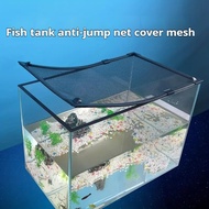 2ft 4ft Aquarium Anti Jump Net Cover Plastic Magnetic Suction Fish Tank Top Cover Protective Net Uni
