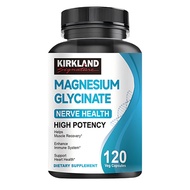 KIRKLAND Magnesium glycinate capsules ช่วยให้คุณนอนหลับได้ดีขึ้นและบรรเทาอาการท้องผู
