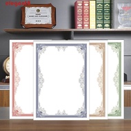 ELEGANT 10 Sheets Award Certificate Paper, Competition Plain Inner Page A4 Certificate Inner Page, O