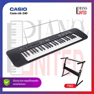 คีย์บอร์ด รุ่น Casio ctk-240