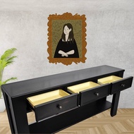 [MASZMA] 5FT MAHOGANY TV Cabinet / TV Rack / TV Console / Meja TV Siap Pasang DIRECT FACTORY MALAYSI