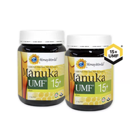 HONEYWORLD Raw Manuka Honey UMF15+1kg x2