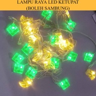 Lampu Raya Ketupat Boleh Sambung Lampu Ketupat LED Lampu Lip Lap Ketupat Gantung Lampu LED Raya Lamp