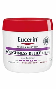 Eucerin Roughness relief cream rough bumpy skin urea enriched 454 gram