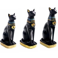 sale New Egyptian Cat Resin Craft Vintage Home Decor Modern Goddess God Pharaoh Figurine Statue For