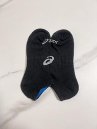 $20/1 - 特價現貨Asics black low cut socks 黑色短筒襪 (Size: 21 - 25 cm)