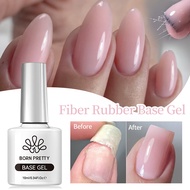 Born Pretty Fiber Rubber Base Gel Nail Repair For Broken Nails UV Gel Extension Semi Permanent Varis
