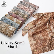 Terlaris Jilbab Segiempat Syari Luxury Print Motif Umama Lc 130 X 130