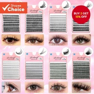 Hybrid Eyelash Extension Kit Glue-Free Tweezers 10D/20D/30D/40D 9-16Mm Single Eyelash Extension