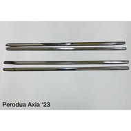 Window Chrome Lining Door Belt Moulding/ DOOR MOULDING CHROME PERODUA AXIA 2023