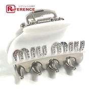 กิ๊บติดผมประดับเพชรเทียมโลโก้ MIUMIU