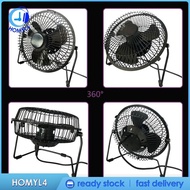 [Homyl4] LED USB Clock Fan, Desk Fan with Real Time Clock Display Function, Table Fan, Desktop Fan for Office, Bedroom, Indoor,