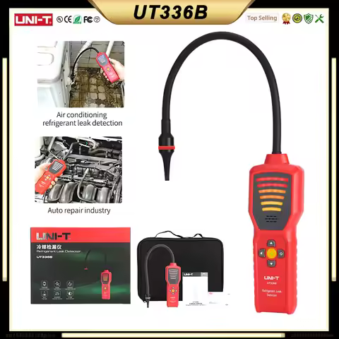 UNI-T UT336B Refrigerant Gas Detector Cfcs Hcfcs Hfcs R11 R12 R22 R32 R123 R134A R142 R410A R502 Ref
