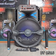 Speaker Portable 15 inch DAT DT 1516 Original Bluetooth