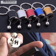 BF Key Chain Ring Fob Keyring Creative Car 6 Speed Gearbox Gear Shift Racing Tuning Model Keychain