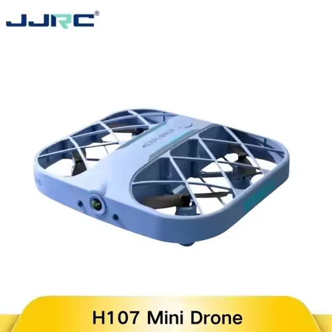 JJRC H107 All-in-One Mini Drone, 4K/8K Camera with FPV Live Transmission, Beginner-Friendly RC Quadc