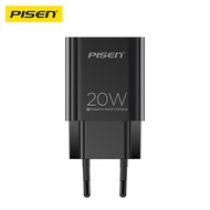 PISEN(A829-120167C) Type C Ports Fast Charger PD20W Fast Charging เร็วกว่า 3 เท่า