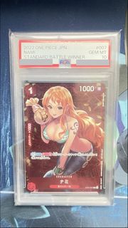 娜美 2022 One Piece JPN Nami Standard Battle Winner PSA 10