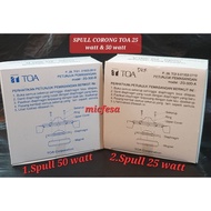 ToA 25 Watt & 50 Watt Funnel Speaker Spool