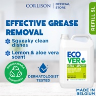 Ecover Washing-up Liquid Refill - Lemon & Aloe Vera 5L