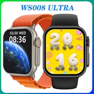 ZZOOI LEMFO Smart Watch Ws008 Series 8 Nfc Smartwatch Men Women 2022 Wireless Charge Bluetooth Call 1.96Inch Screen Sport Waterproof