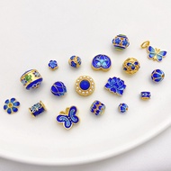 Spacer Beads 18K Lotus Butterfly Receptacle