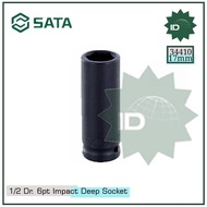 SOCKET 34410 1/2" DR. 6 PT METRIC DEEP IMPACT SOCKET 17MM SATA