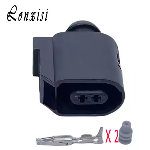 2 Pin 1.5mm Female Automotive Waterproof Connector ABS Sensor Wire Harness Plug 6E0973702 6E0 973 70