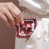 Mini Pill Box Dispensing Medicine Box Portable Pill Box Sealed Moisture-Proof Pill Box