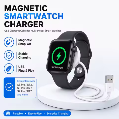 Magnetic Charging Cable For S8 Pro/DT3/S8 PRO MAX/S7 Pro/DT7, Universal Wireless Charger for Multipl