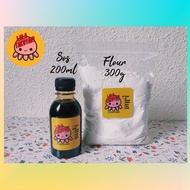 💕 Takoyaki Homemade DIY / Tepung Takoyaki / Sos Takoyaki Homemade / Muslim Produk