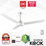 kipas.kipas angin.kipas siling .kipas dinding.kipas berdiri .kipas meja.kipas syiling KDK K15V0 Fan 