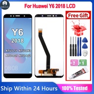 Original Screen For Huawei Y6 2018 ATU-L11/L22 ATU L31 L21 LX1 L42 LCD Display Touch Screen Digitizer For Huawei Y6 Prime 2018 Screen
