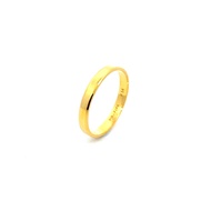 POH KONG 916/22K Gold Classic Shiny Ring
