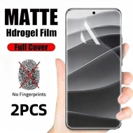 2Pcs Screen Protector Matte Frosted Film For iQOO 15 13 12 11 11s 10 9T Pro Anti Spy Privacy Anti Bl