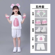 Kids Lamb Costume for Performances – Joyful Big Wolf Animal Outfit, Sheep Character