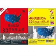 3香港 - 3HK 美國 30天 | 30日 4G LTE 極速無限數據上網卡 (5GB FUP) &lt;啟用期限：31-12-2024&gt;
