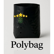 Plastic polybag size 15 x 15 1kg planter kiloan